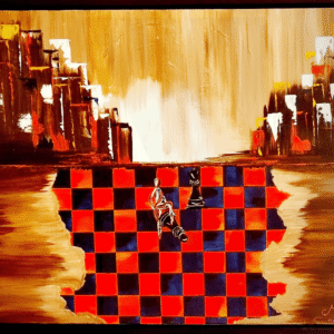 Home Pathway of Dreams - Original Abstract Hand-Painted Artwork | One-of-a-Kind